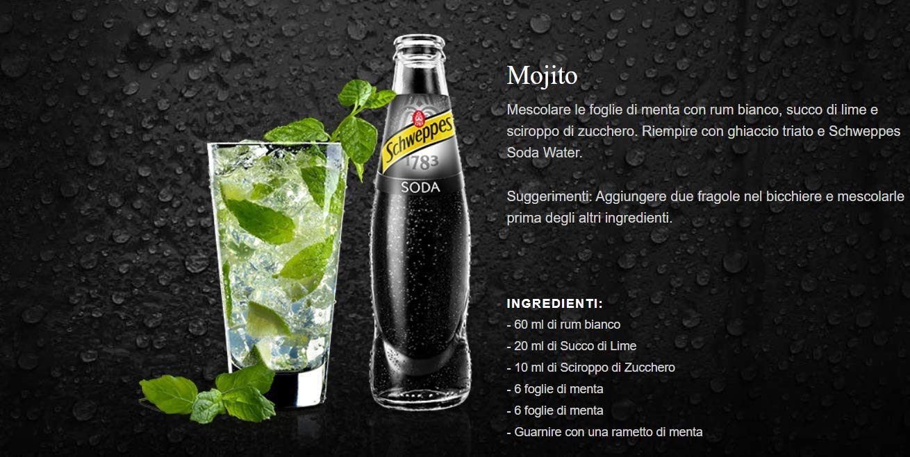 Schweppes Soda, 4x180ml