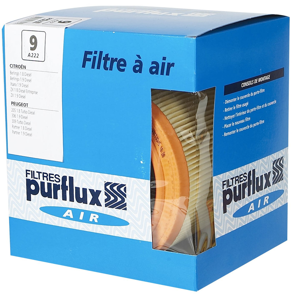 Purflux A222 618009 Filtro aria