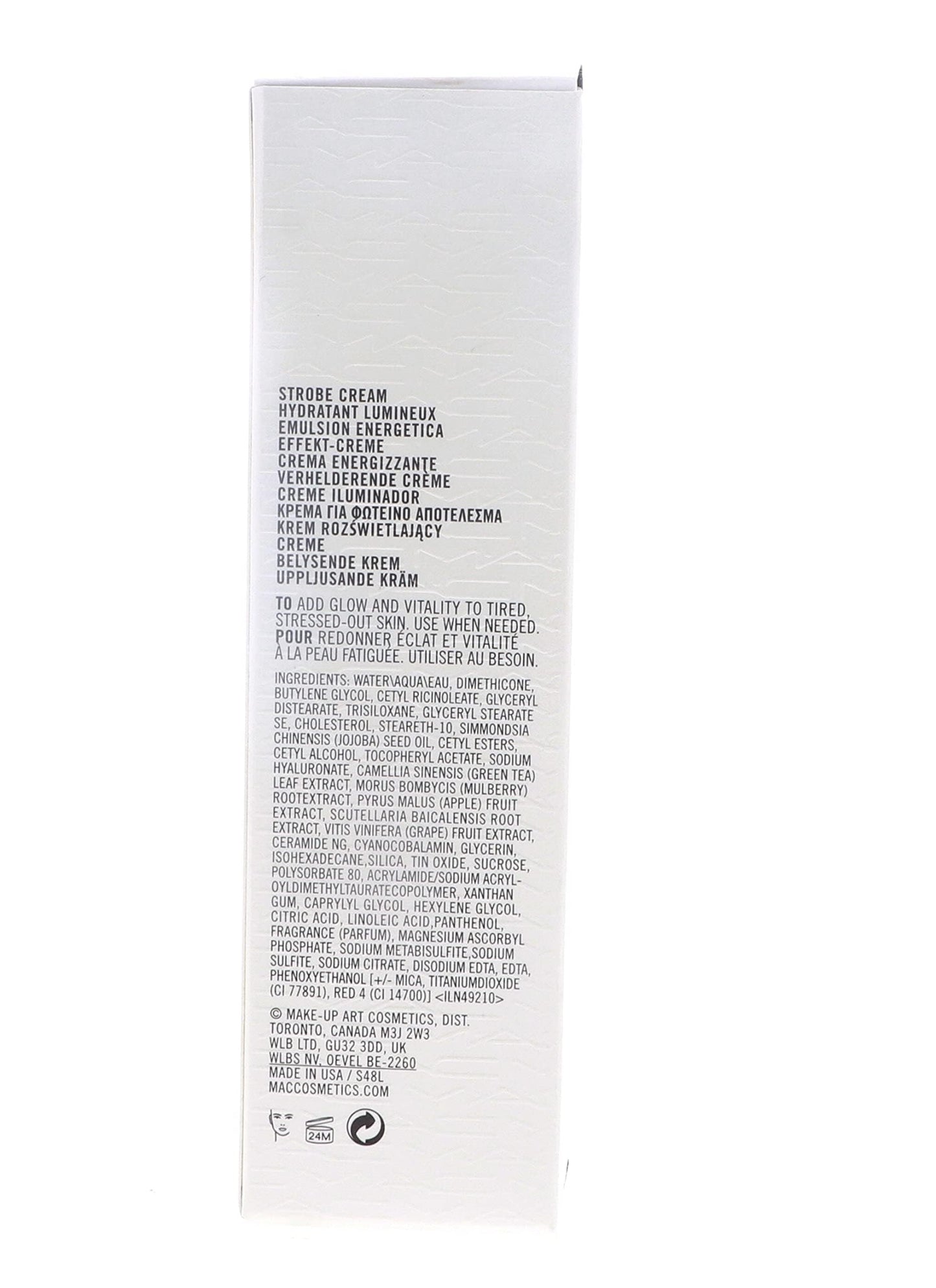 MAC Strobe Cream - Pink Lite per le donne - 1.7 oz Crema