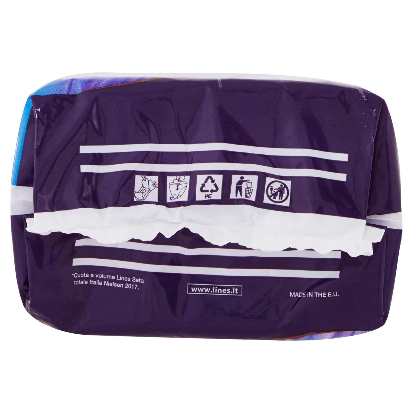 Lines Seta Sottile Assorbenti con Ali, 20 Pezzi