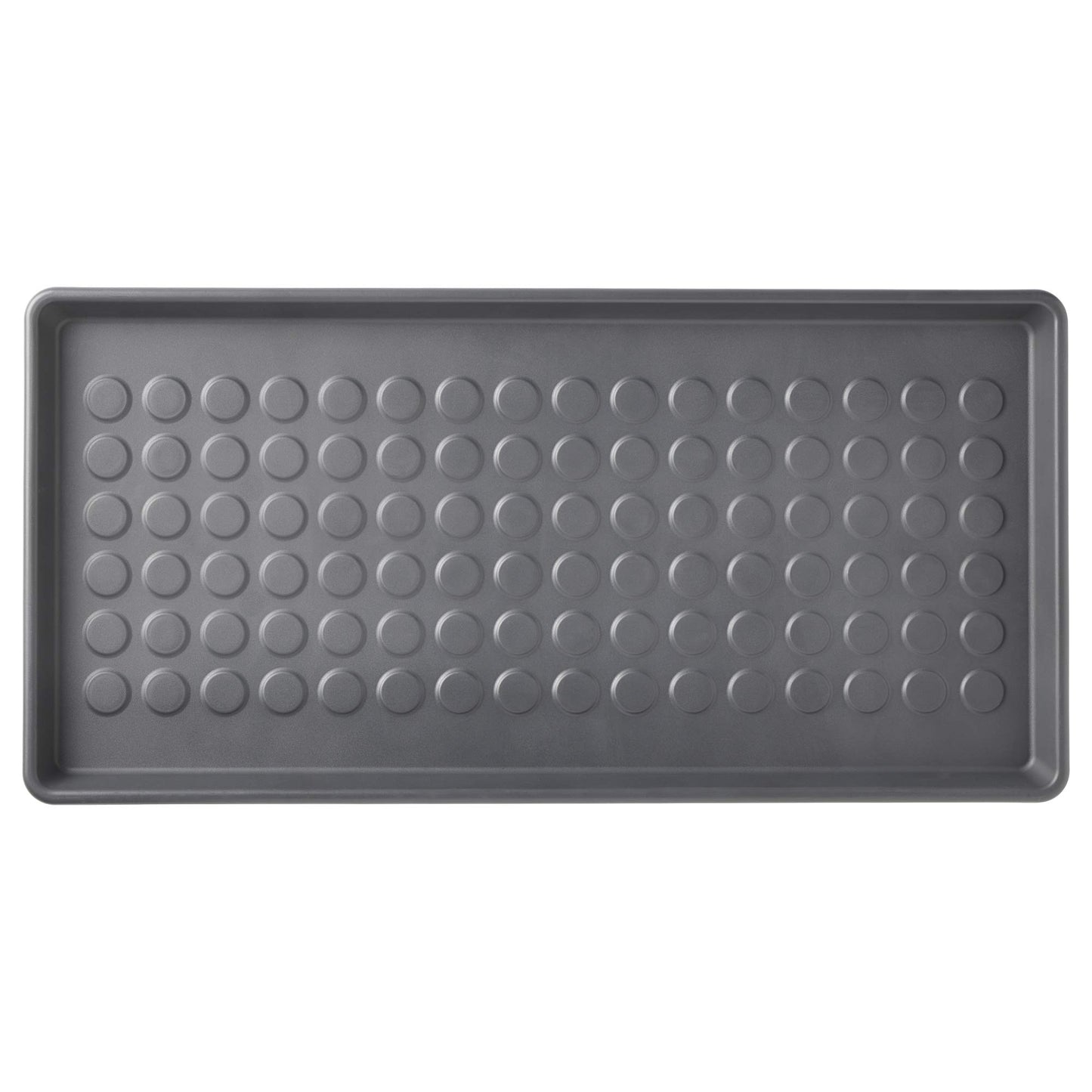 IKEA BAGGMUCK - Tappetino per scarpe, 71 x 35 cm, colore: grigio