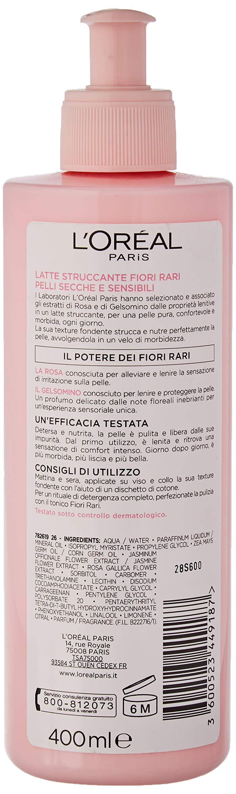 L'Oréal Paris Dermo Expertise Tonico&Latte 2in1-400 g