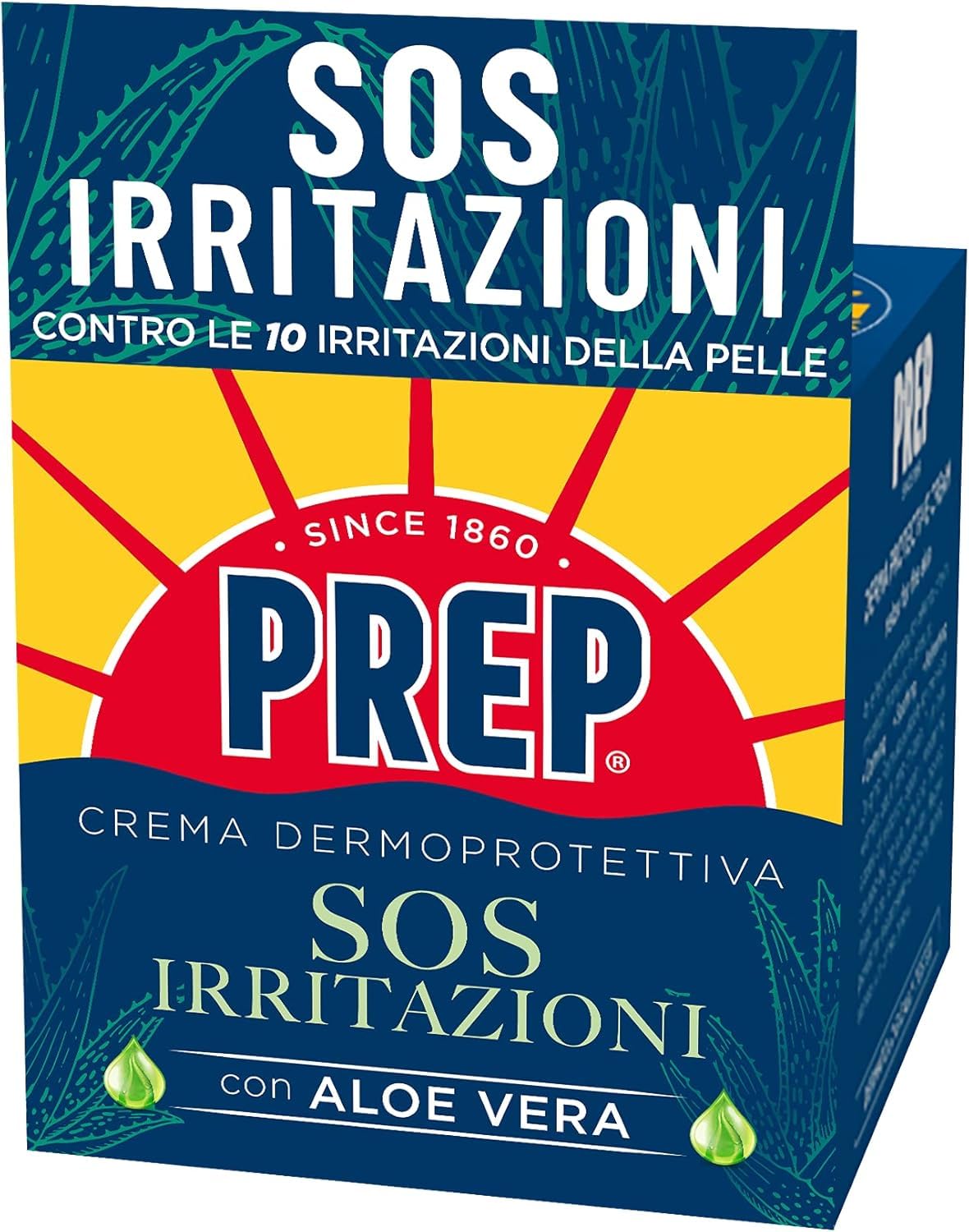 Prep Crema Viso Sos Irritazioni 75ml, 75ml