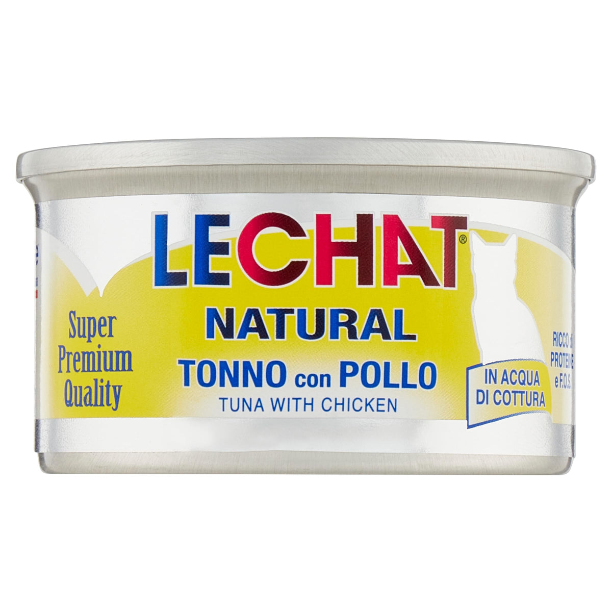 Monge LeChat Natural al gusto Tonno con Alici,confezione 24 lattine da 80gr