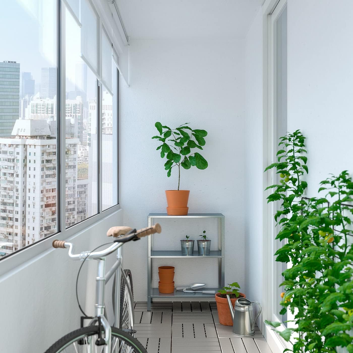 Ikea Hyllis 304.283.26 - Scaffale per interni ed esterni, 23 cm x 8 cm