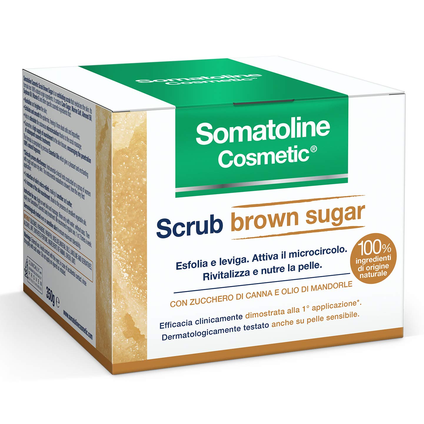Somatoline Cosmetic Scrub Brown Sugar - 350 gr