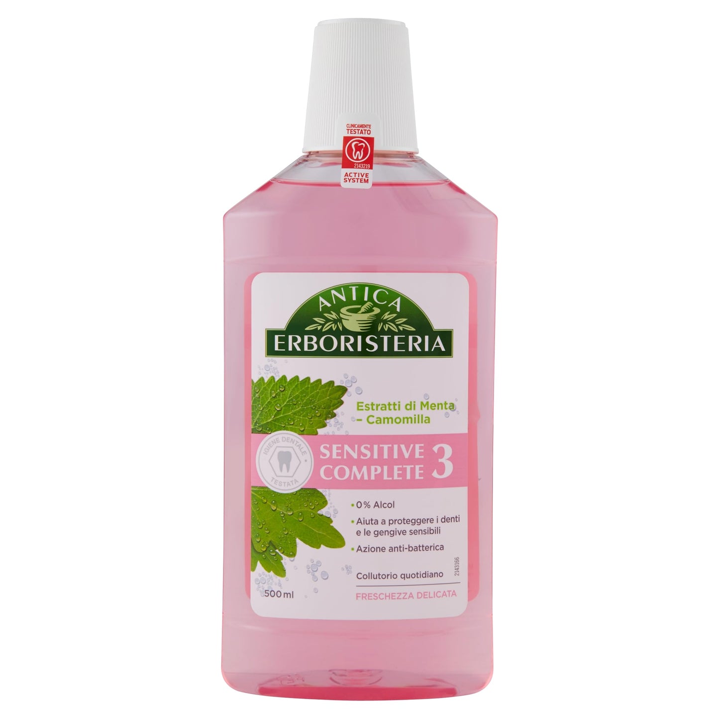 Antica Erboristeria - Collutorio, Denti e Gengive Sensibili, Aloe Vera - 500 ml