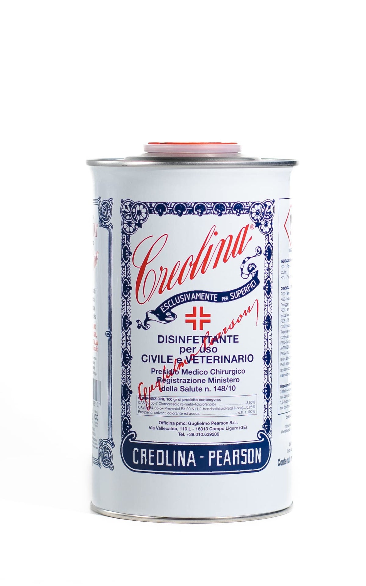 Creolina Pearson Originale Concentrata 1000ml, Disinfettante Superfici, Disinfettante per Ambienti, Liquido Disinfettante, Presidio Medico Chirurgico