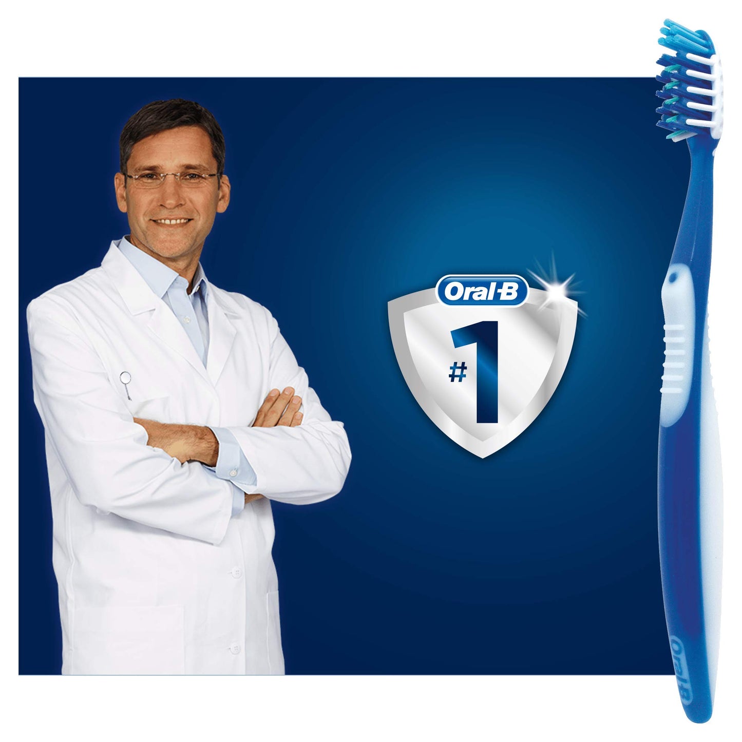 Oral-B Cross Action Complete - Spazzolino da denti da adulto, n. 35, morbido