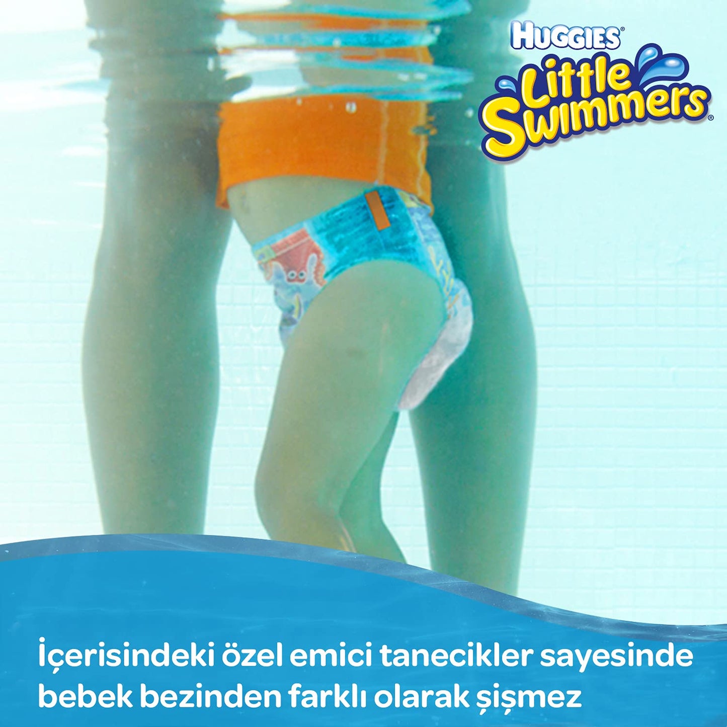 Pannolini Little Swimmers taglia 3/4 (da 7 a 15 kg) - Pacco da 12 pannolini