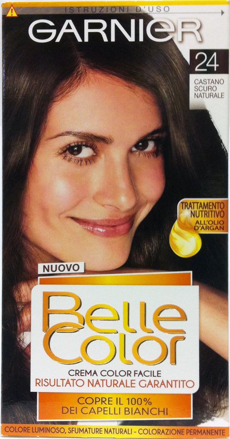 6 x BELLE COLOR Cr.Col.Castano Scuro Naturale 24