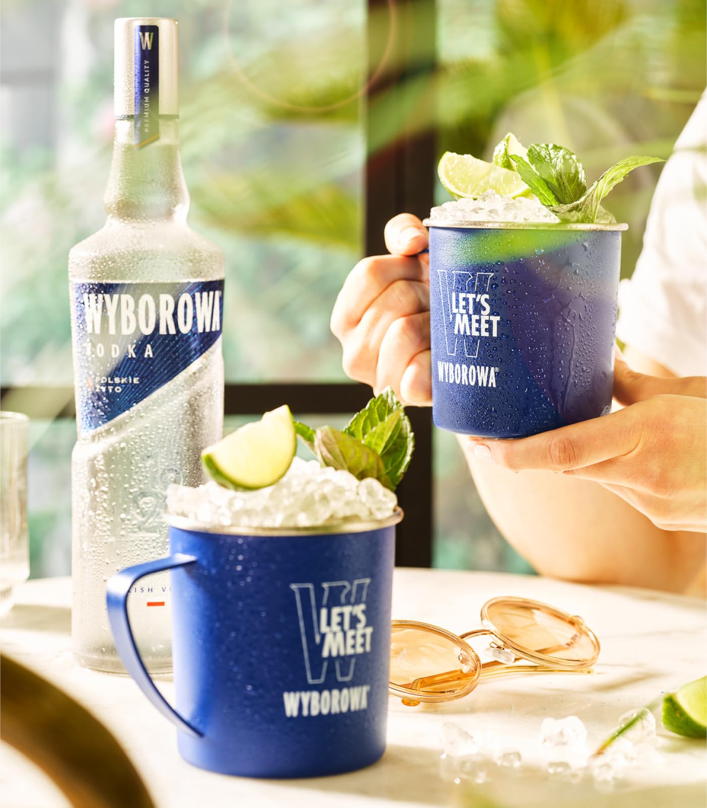 Wyborowa Vodka, Premium Vodka Polacca senza zuccheri aggiunti, vol 40%, 70CL