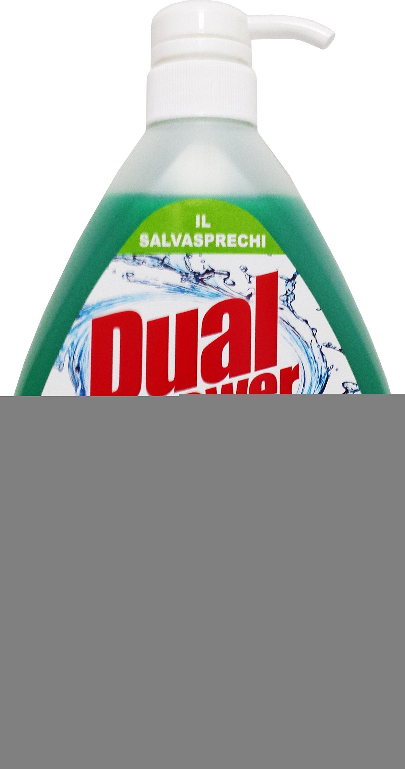 6 x DUAL POWER Piatti Gel Concentrato Limone V.Dispenser 1000 Ml