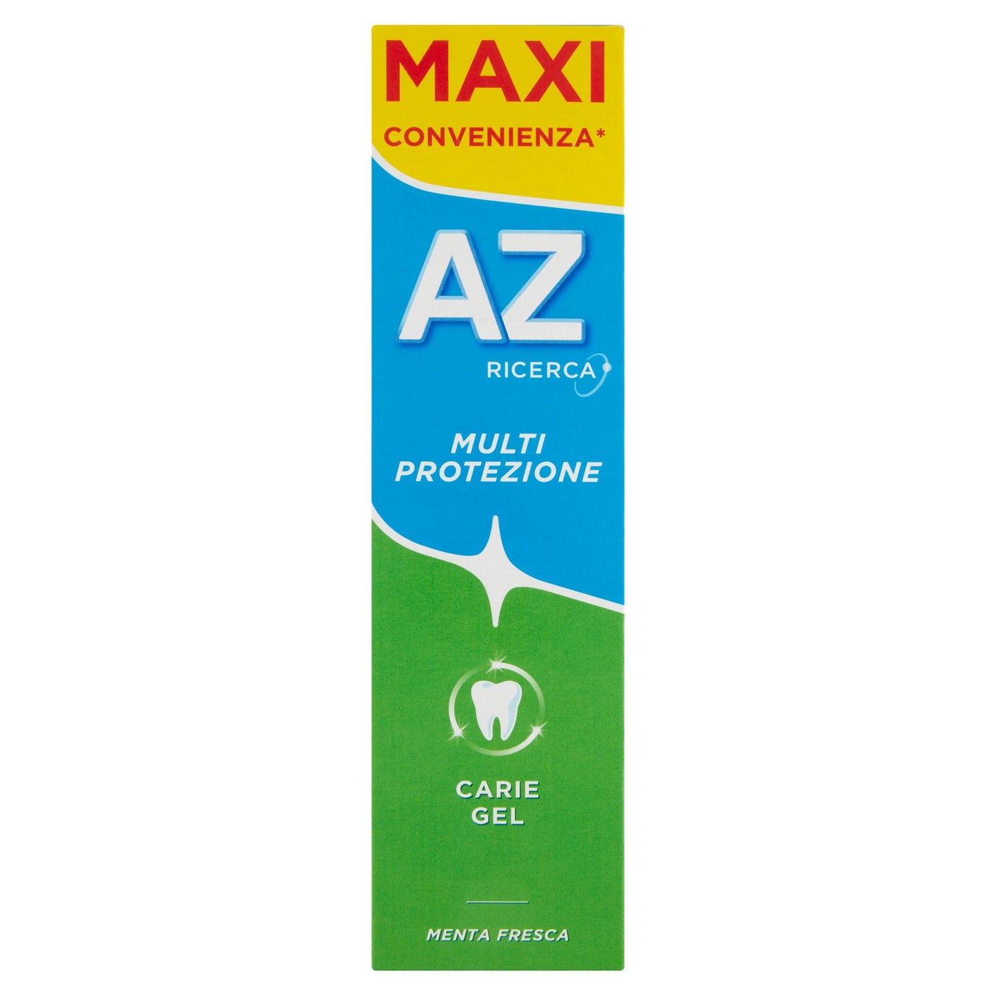 AZ Dentifricio Multi Protezione Carie Gel Menta Fresca 75 + 10 Ml, 1