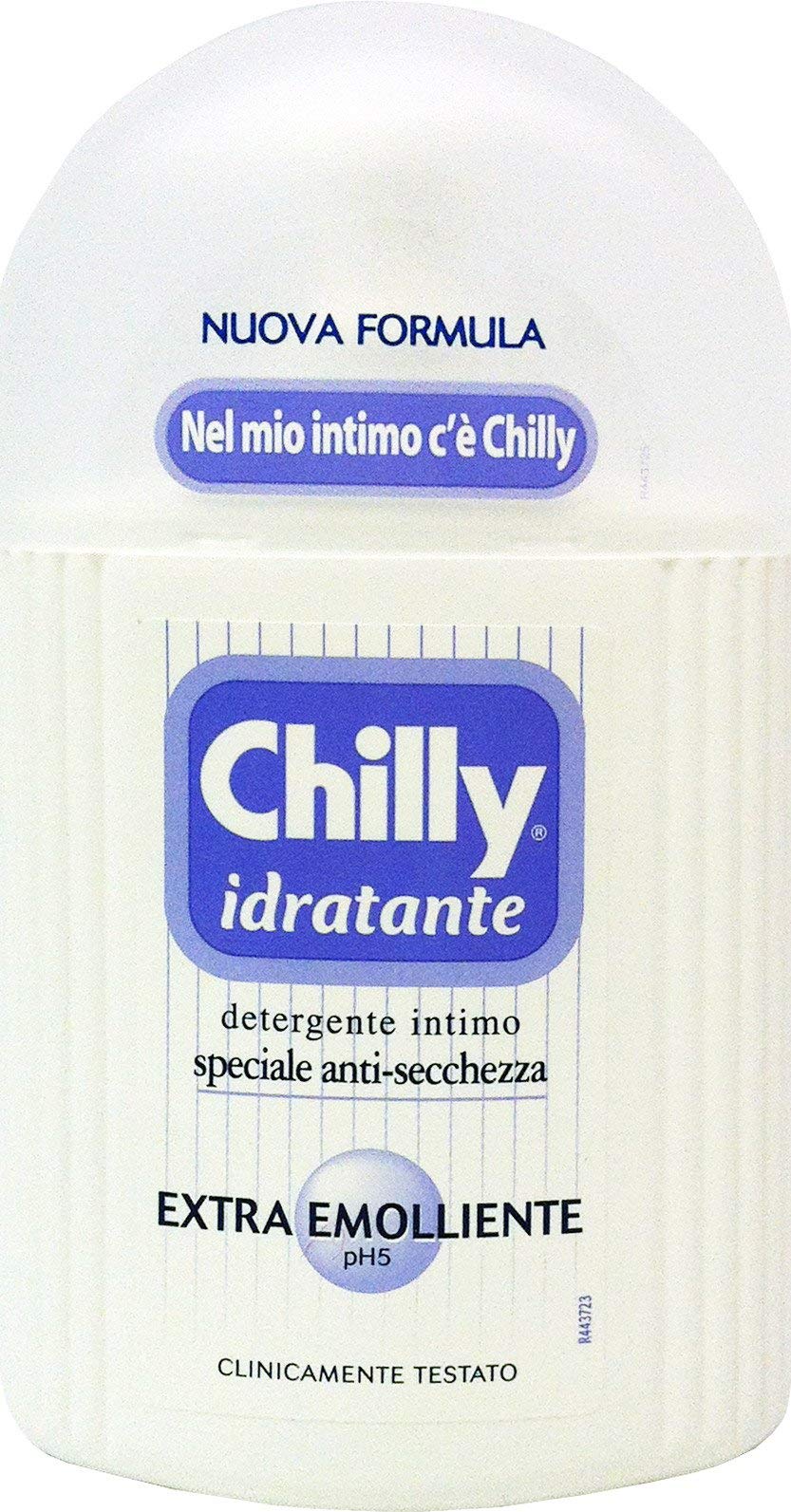 12 x CHILLY Detergente Intimo Idratante Extra Emoliente 200 Ml