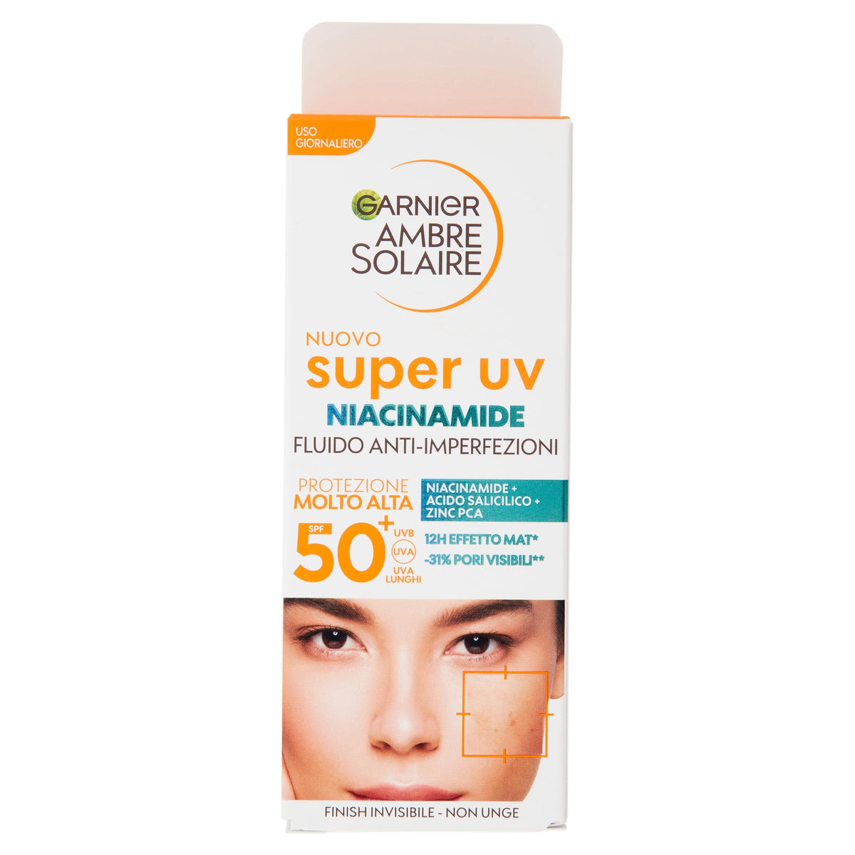 Ambre Solaire Crema Viso Niacinamide P50, 40ml