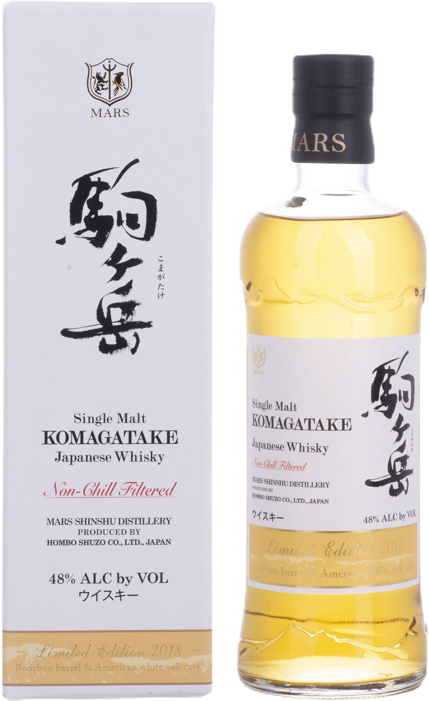 Mars KOMAGATAKE Single Malt Japanese Whisky Limited Edition 48% Vol. 0,7l in Giftbox
