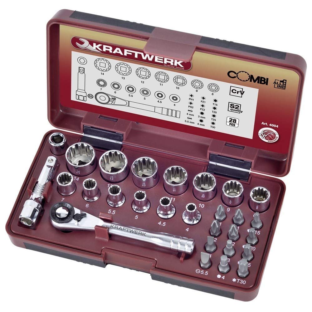 Kraftwerk 4004 - Occhiali Estuche Combi 1/4"