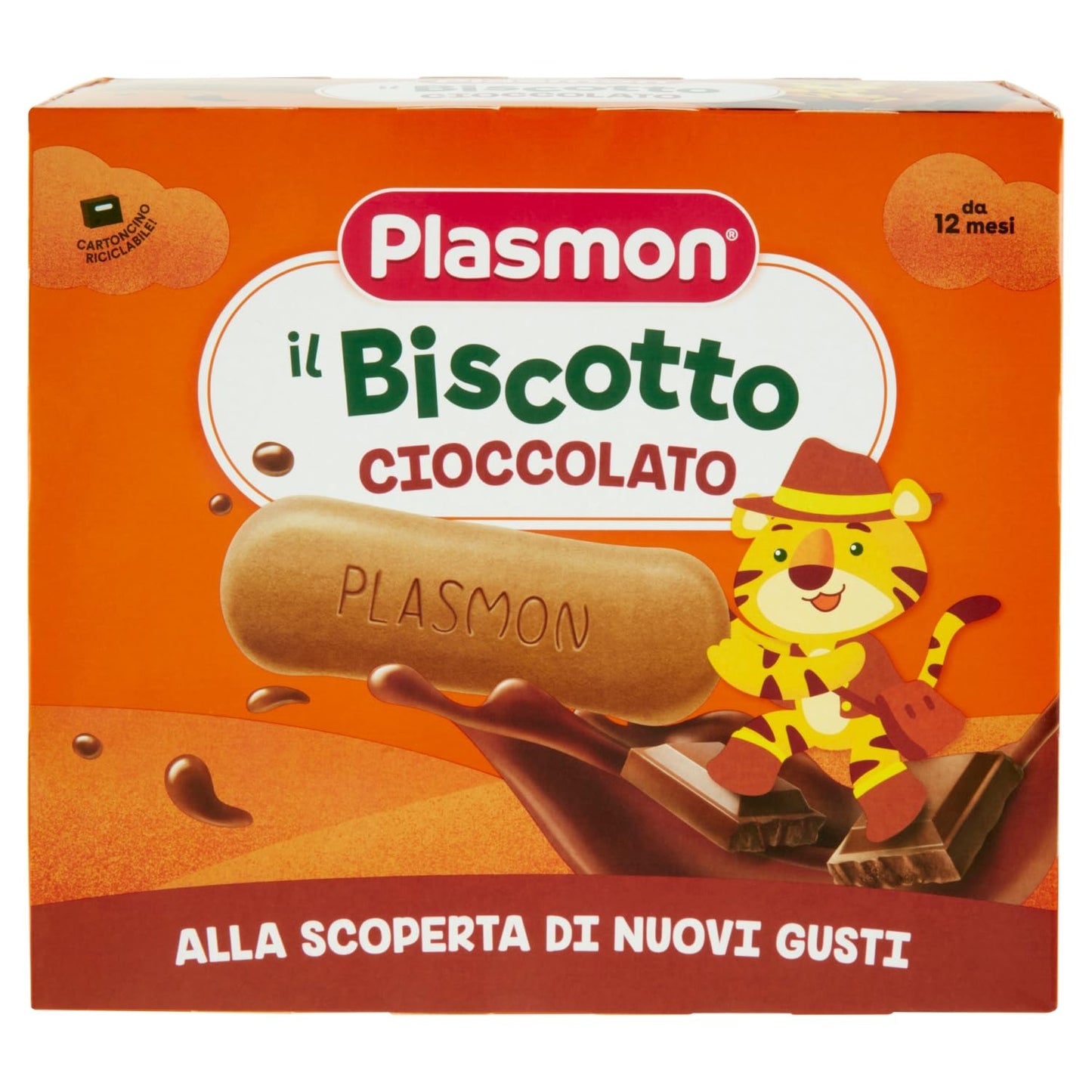 Plasmon Biscotto Cioccolato 320 g, da 12 Mesi