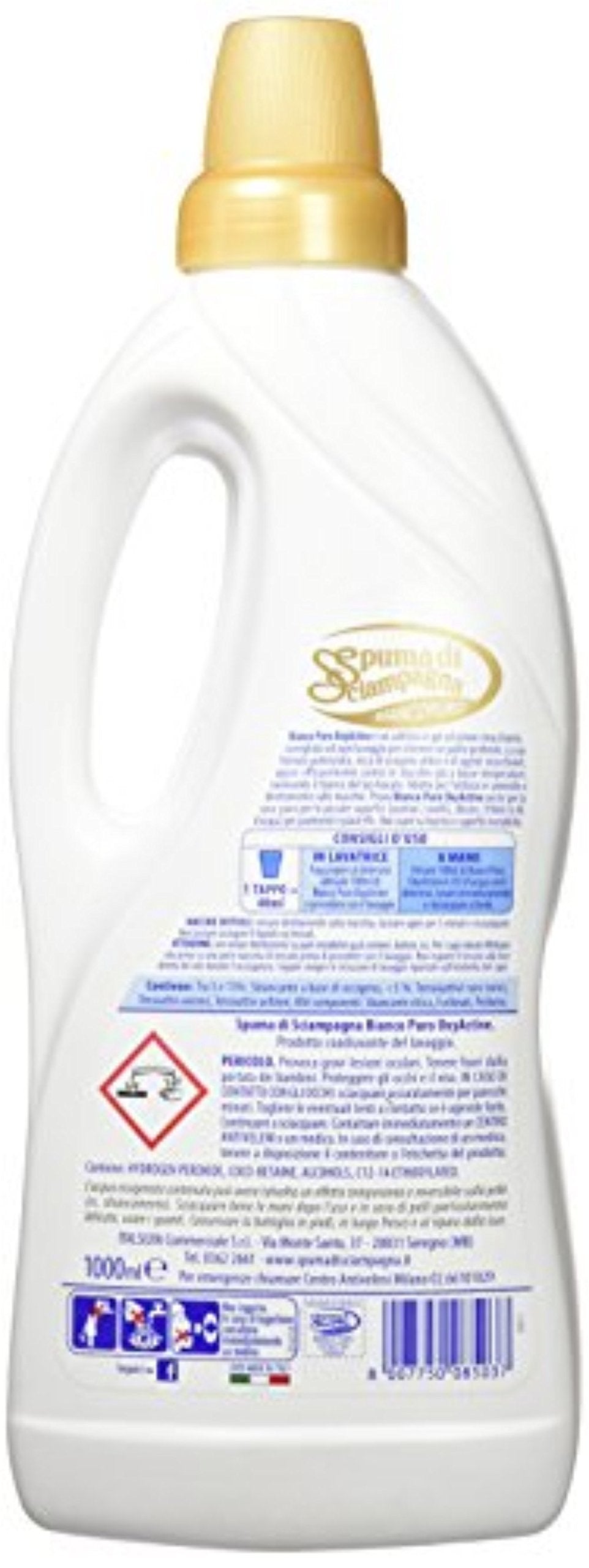 2 X Spuma Sciamp.Biancopuro Ml.1000