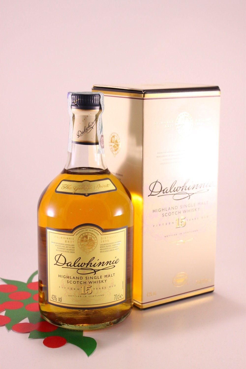 Whisky Dalwhinnie 15 Y 43 % 70 cl.