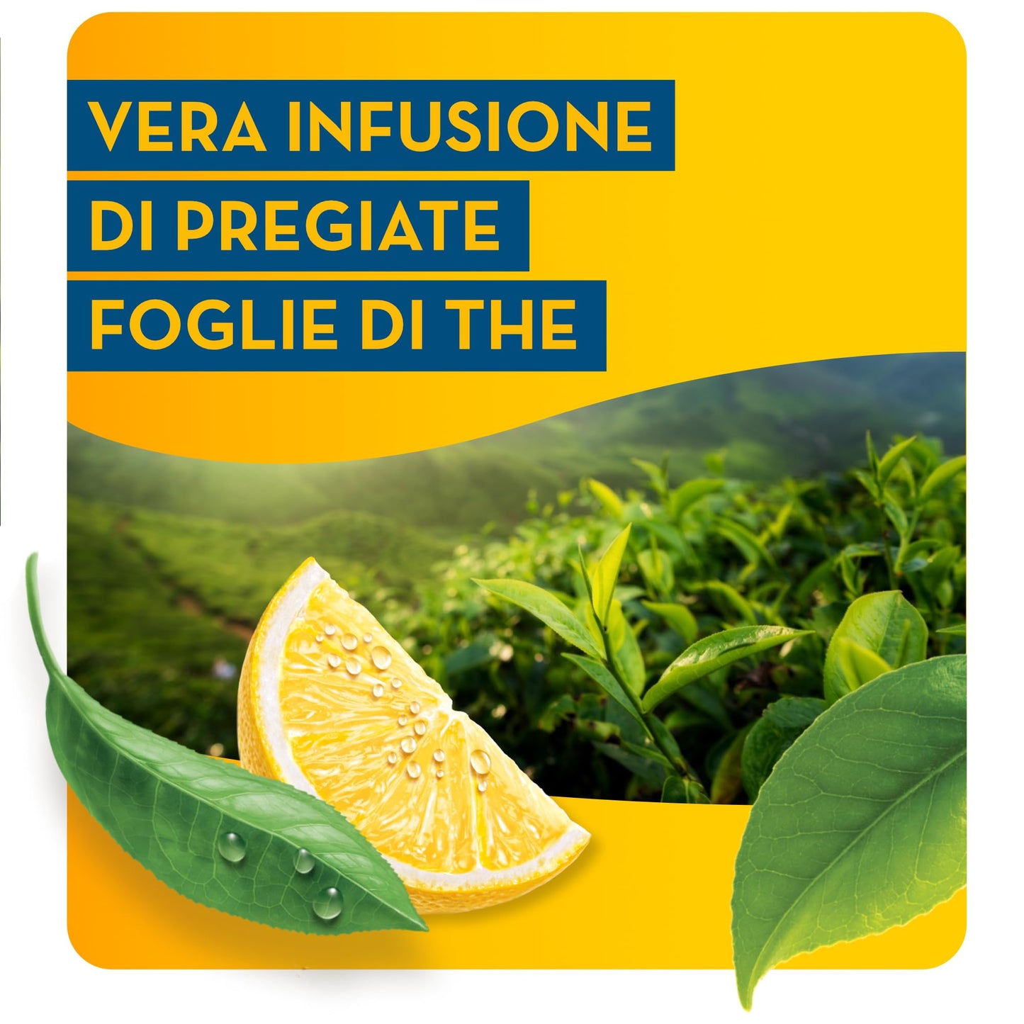 Estathé Limone - The Freddo con Vero Infuso di Foglie di The e Succo di Limone, Bevanda Analcolica Senza Glutine, 6 Bottiglie da 1,5 lt