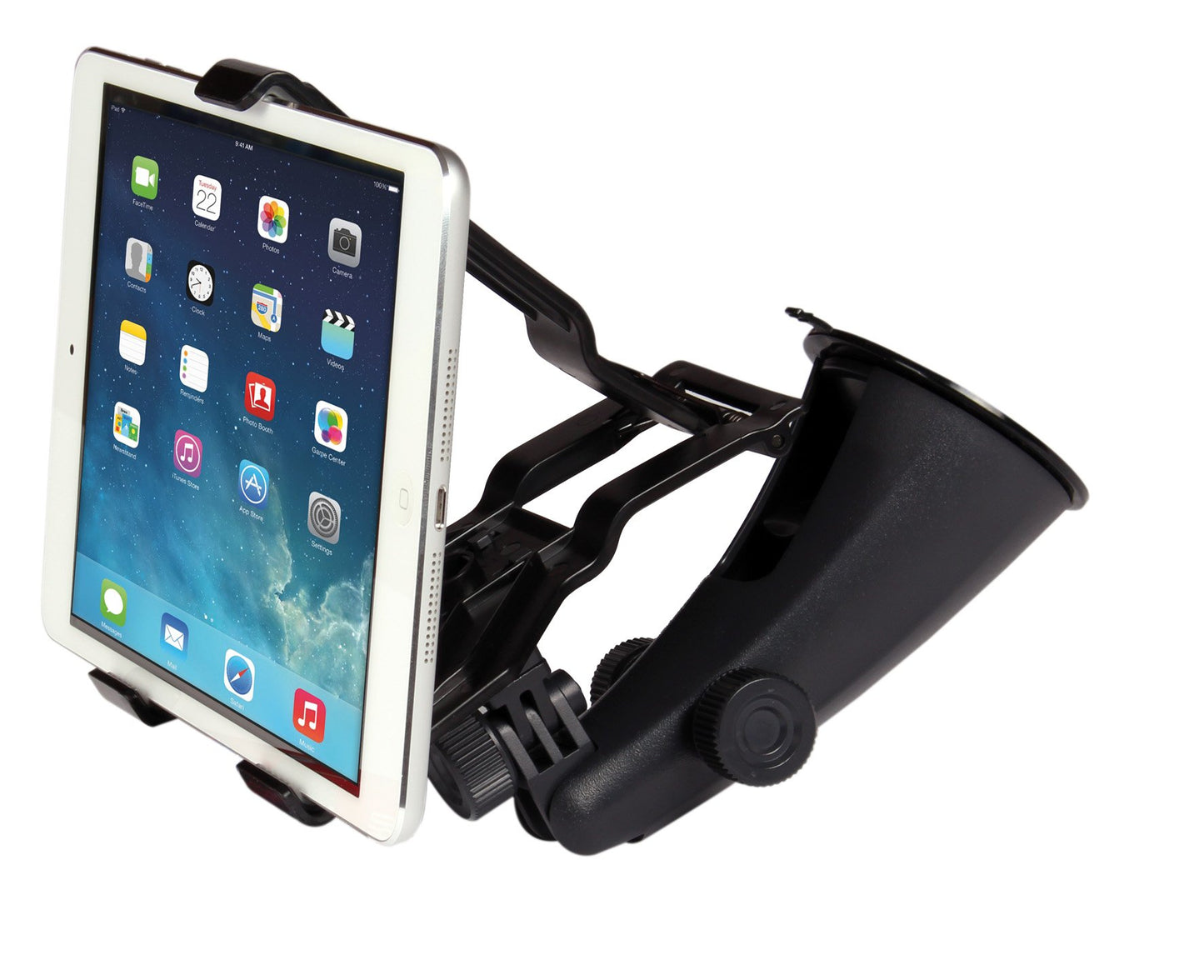 Goodyear 77051 Edge Ultra Porta Tablet Universale per Auto, Nero, Set di 1