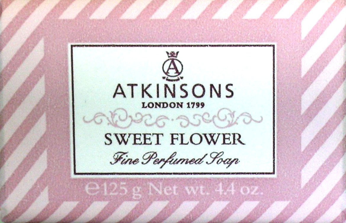 6 x ATKINSONS Saponetta Sweet Flower 125 GR