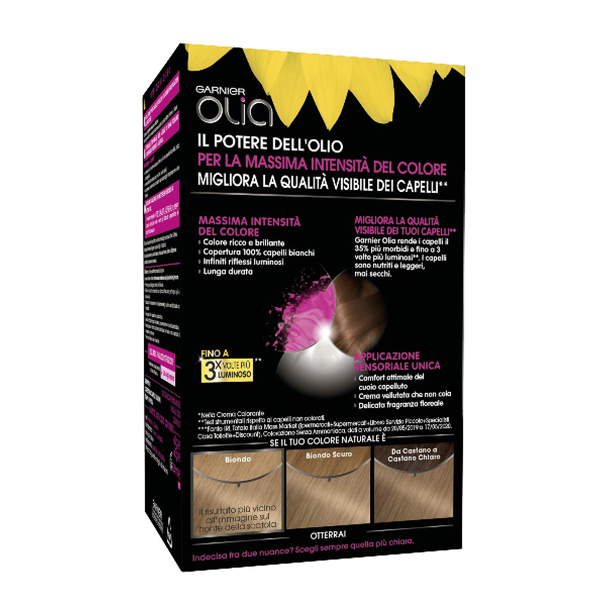 Garnier Olia Colorazione Permanente, 8.0 Biondo Chiaro - 1 Pacco