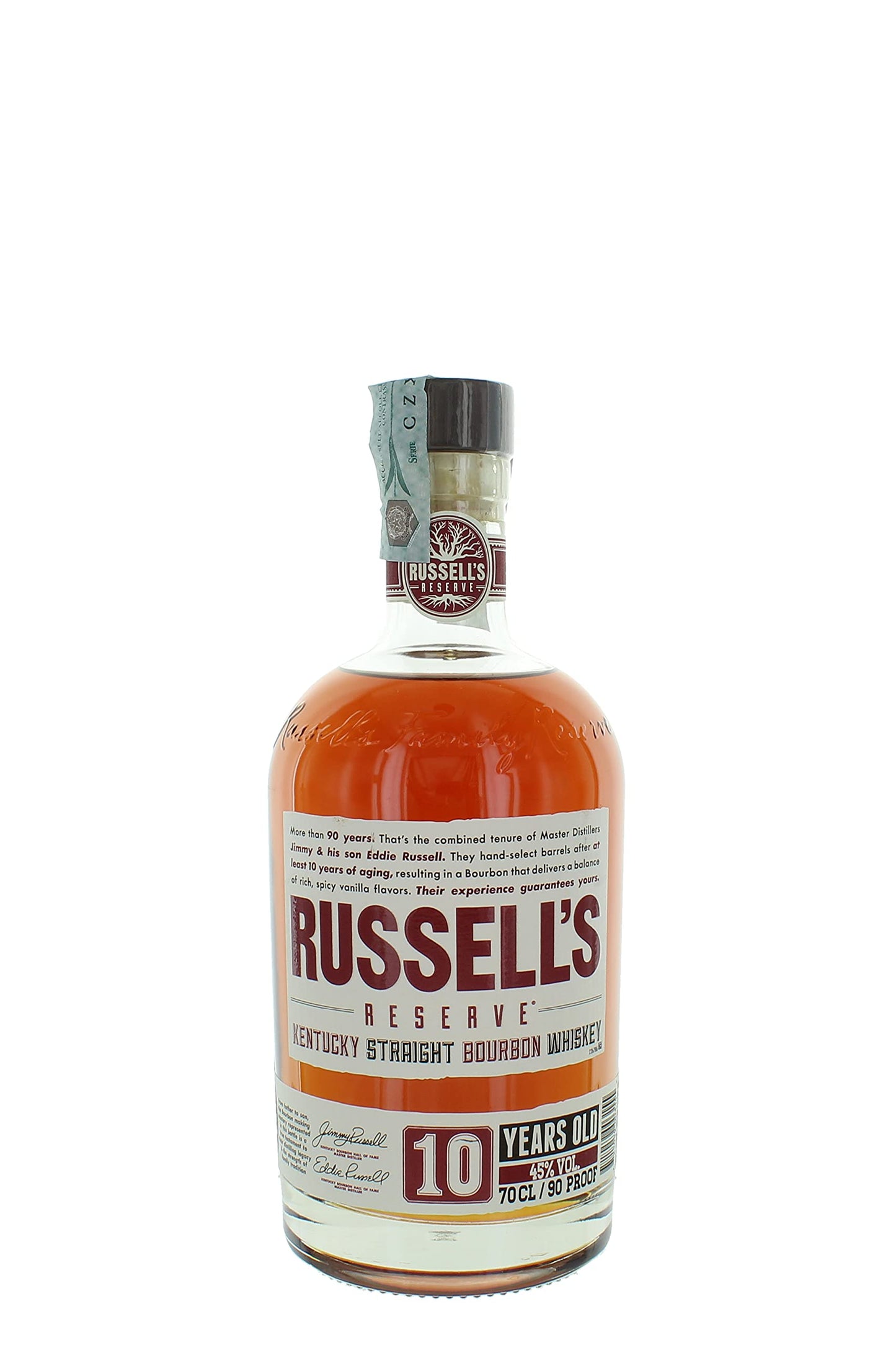 Russell's Reserve Kentucky Straight Bourbon Whiskey 10 Years Cl 70 45% V