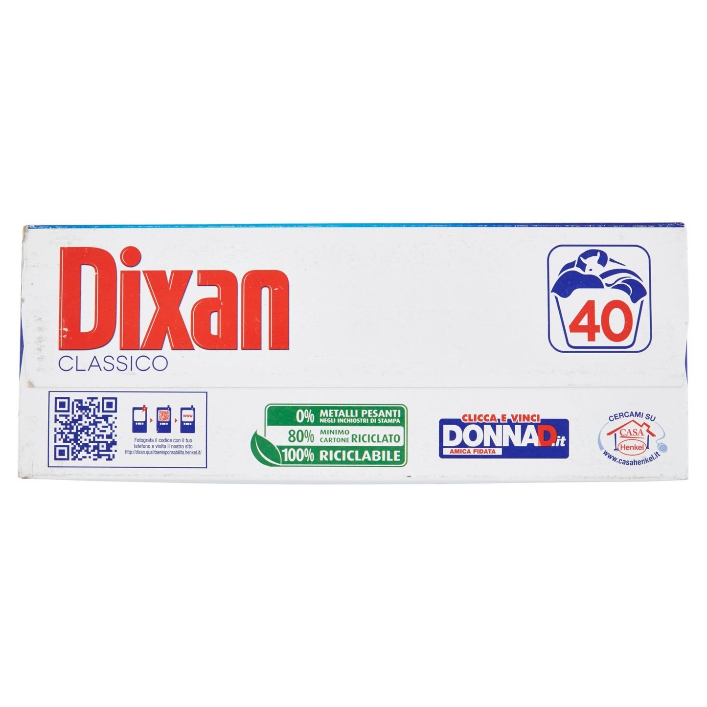 DIXAN 1 x Fustone Classico 40 Misurini 2600 Grammi - Protezione per l'incontinenza - Adult Incontinence Underwear - Prodotto per la pulizia - Protector di Incontinenza - 1 pezzo - 29.5735 millilitro