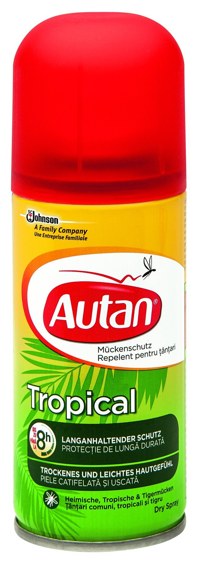 Autan Tropical Dry Spray, confezione da 1 (1 x 100 ml)