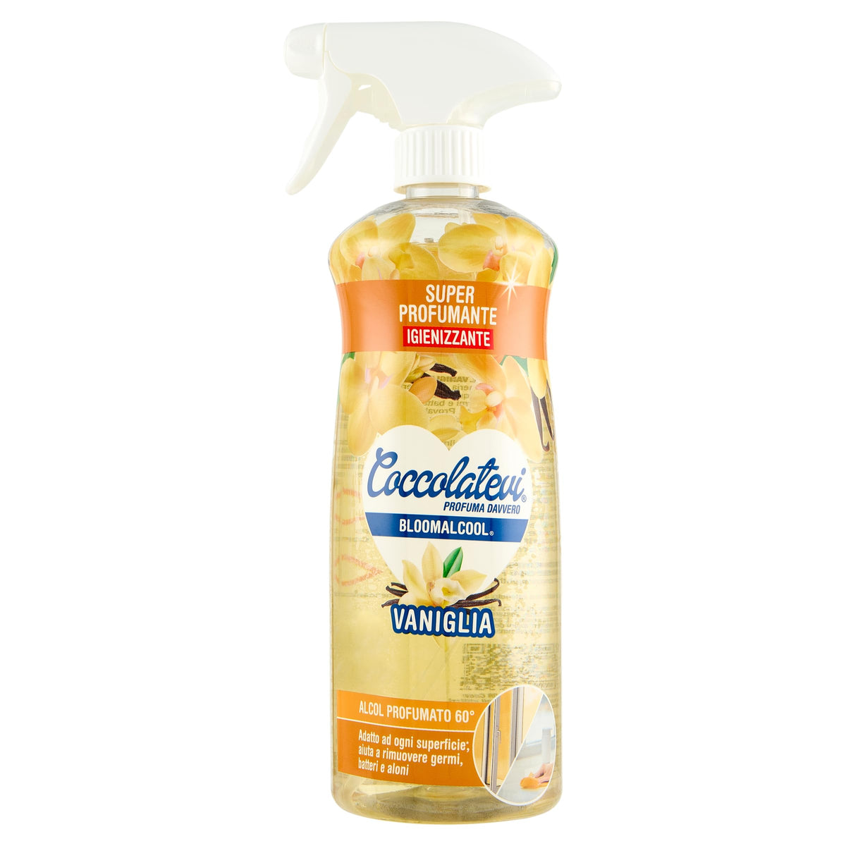Coccolatevi Detegente Multiuso Bloomalcool 60° Vaniglia 750ml, 750ml