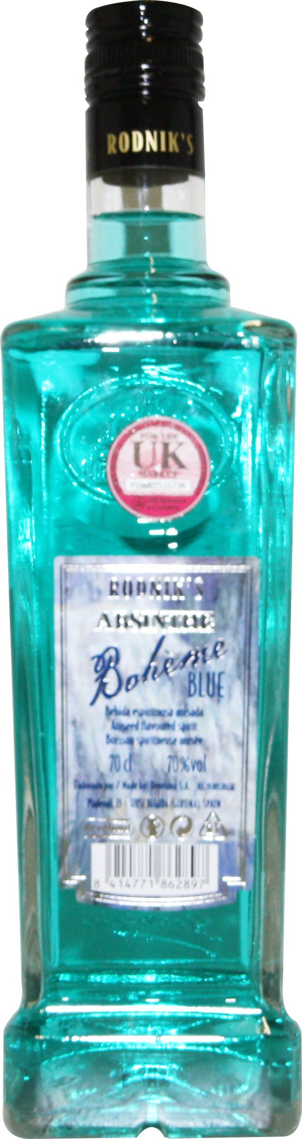 ABSINTHE ASSENZIO RODNIK'S BLU 70CL BT -