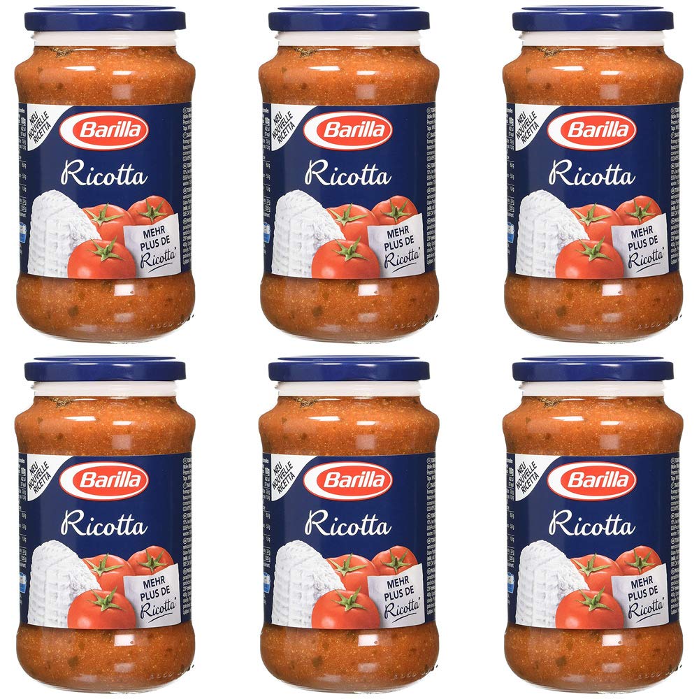 6X Barilla Ricotta Salsa 400g