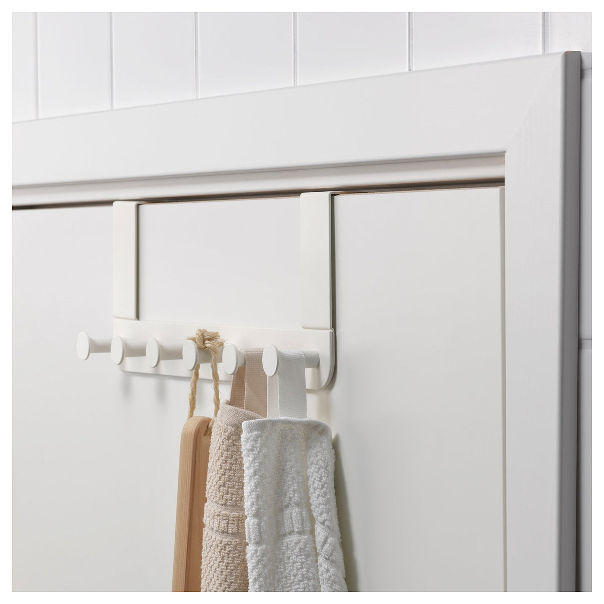 IKEA ENUDDEN Appendiabiti per porta, Bianco