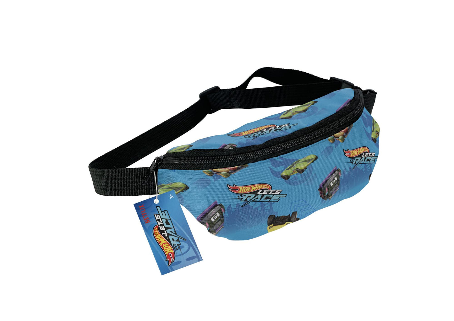 Hot Wheels – Calza della befana 2025, Calza della Befana, Calza Hotwheels, Include Un Lanciatore con Veicolo Singolo, Un Marsupio, Un Set di Ostacoli e Un Foglio di Adesivi – JGM30