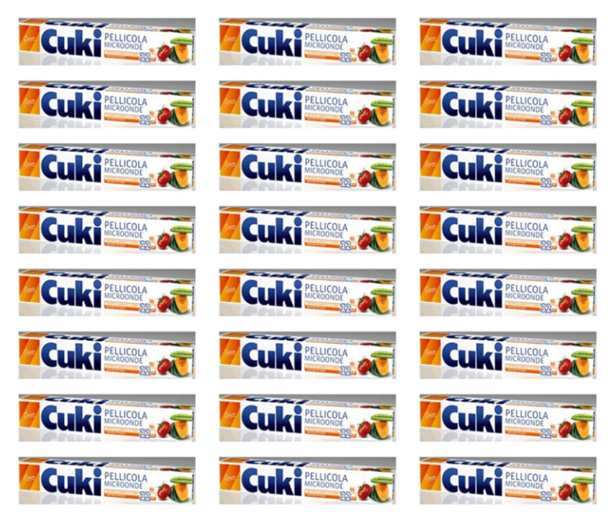24 X CUKI PELLICOLA FORNO A MICROONDE per cuoce cibi e alimenti offerta lotto