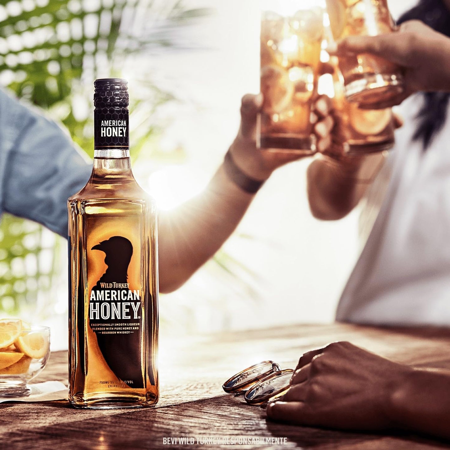 Wild Turkey - American Honey, 70 cl, Bourbon Americano al Miele, 35.5% Vol
