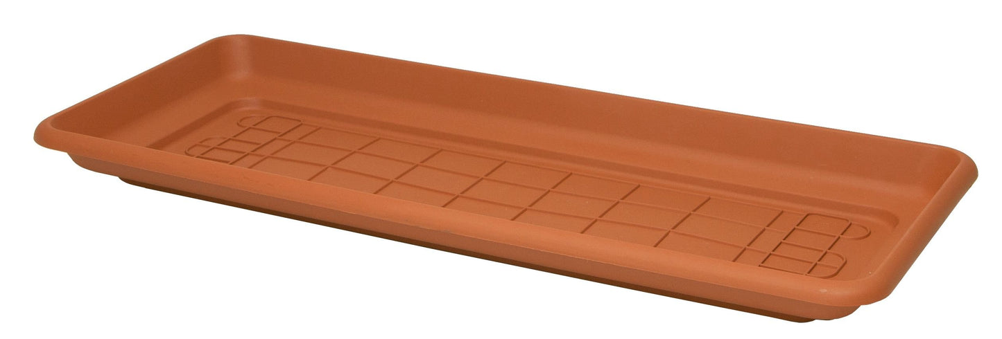 Ics Fioriera Rettangolare 'Maxi', Colore: Terracotta