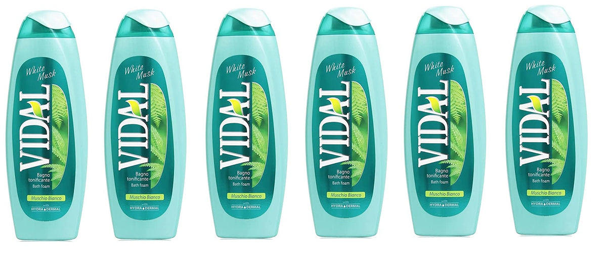 VIDAL BAGNOSCHIUMA WHITE MUSK 500 ML
