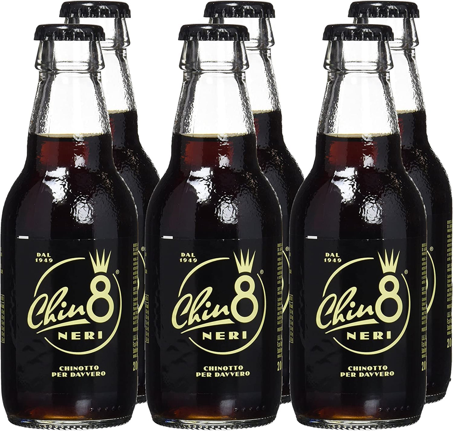 CARTONE 24 CHIN8 NERI CHINOTTO ANALCOLICO 200ml