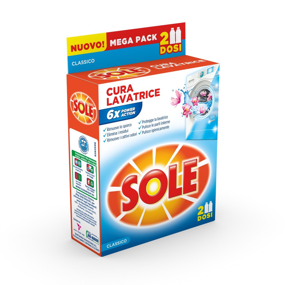 14 x SOLE Cura Lavatrice 2x250 Ml