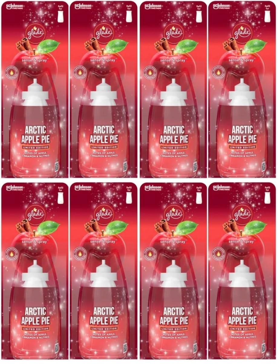 8 ricariche glade Sense and Spray da 18 ml – Arctic Apple Pie
