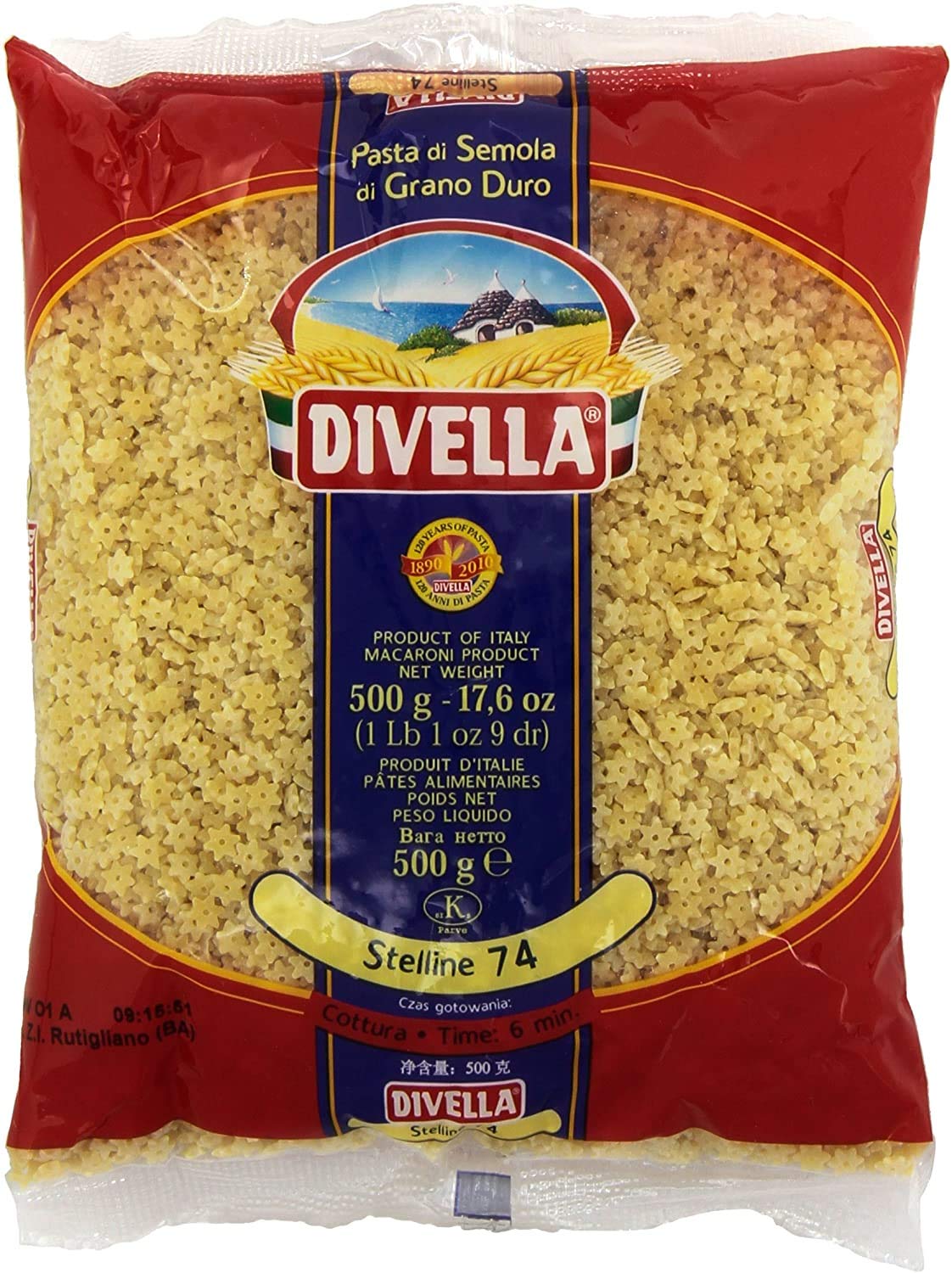 Stelline , 500g x 24