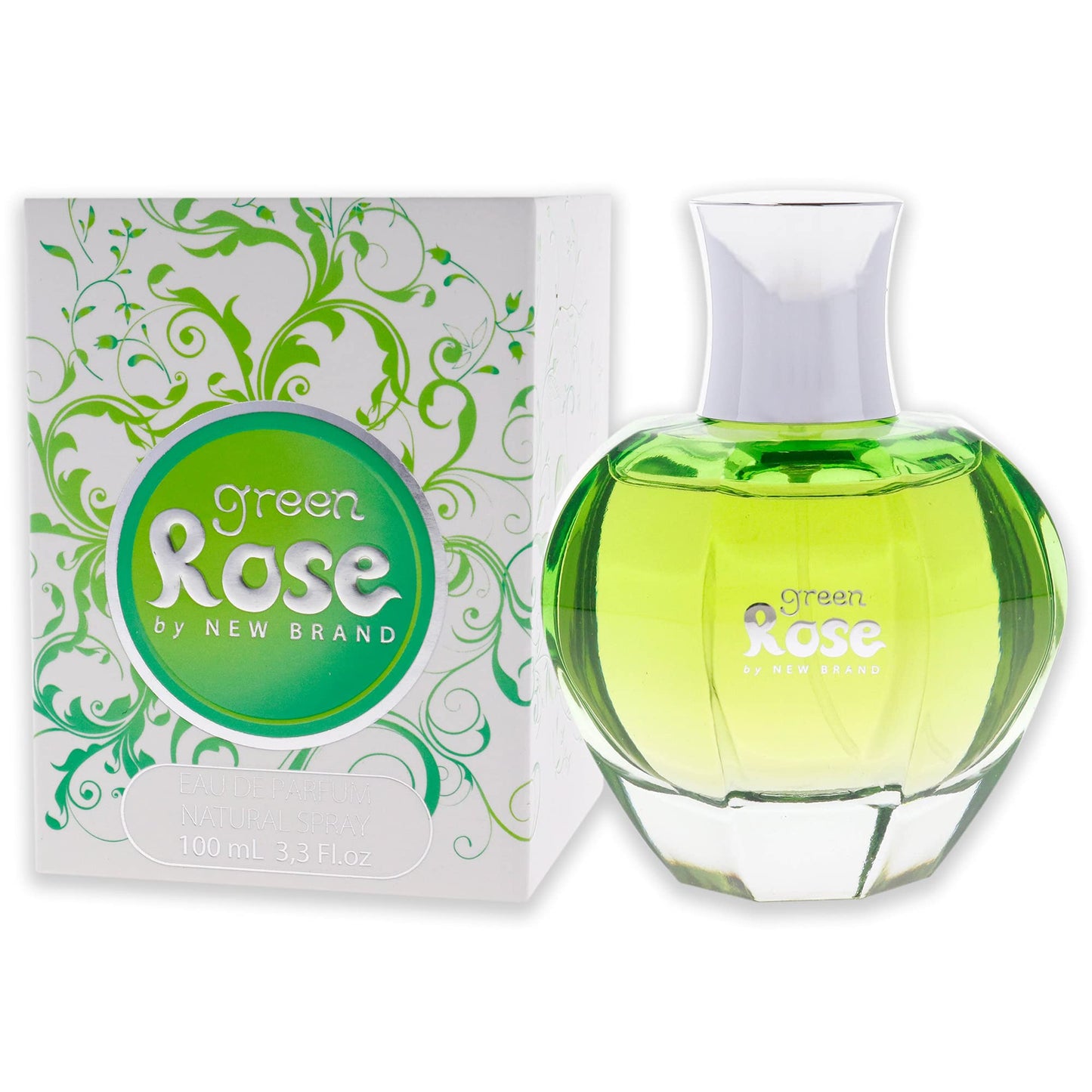 NEW Brand Green Rose for Women Eau De Parfum 100ml