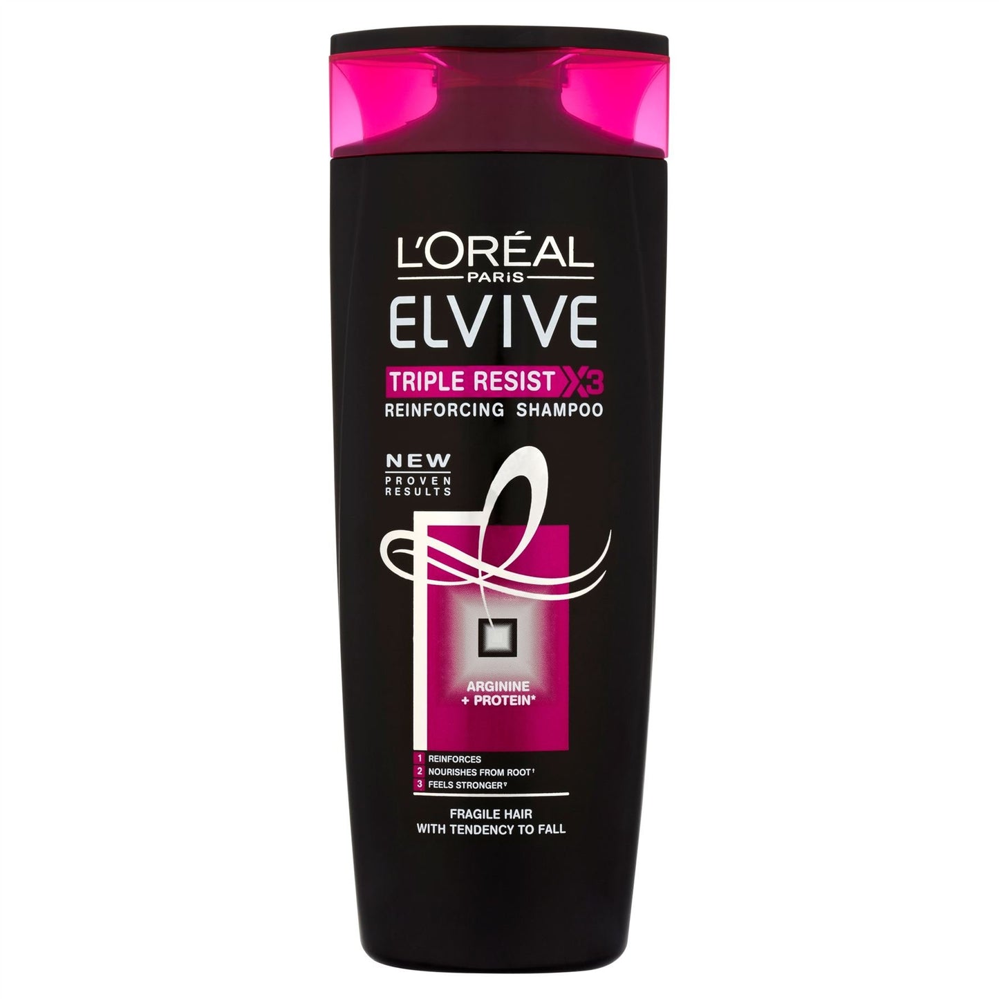 6 x l' Oreal Elvive tripla resistere rinforzo shampoo 400 ml