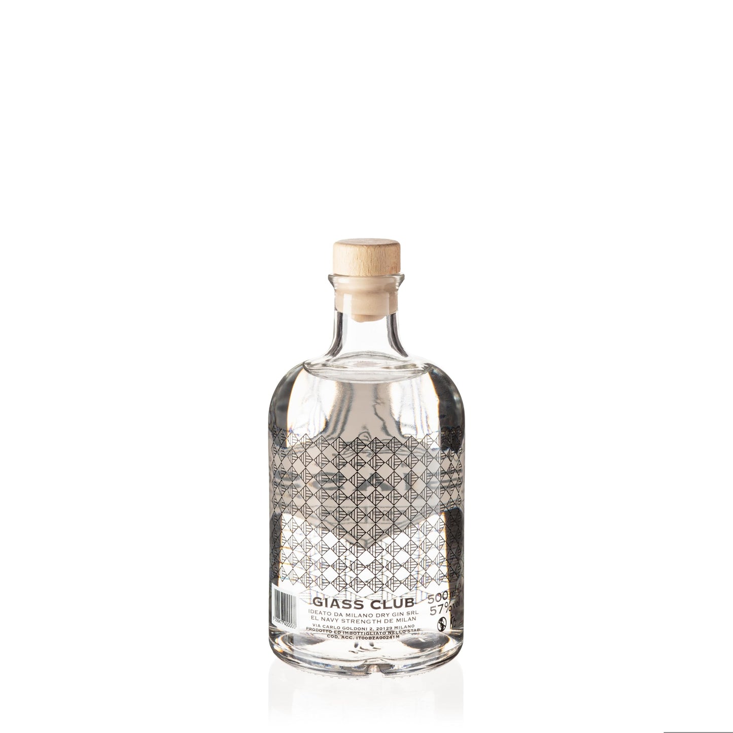 Giass - Navy Strength Gin 57% - Bottiglia da 50 cl