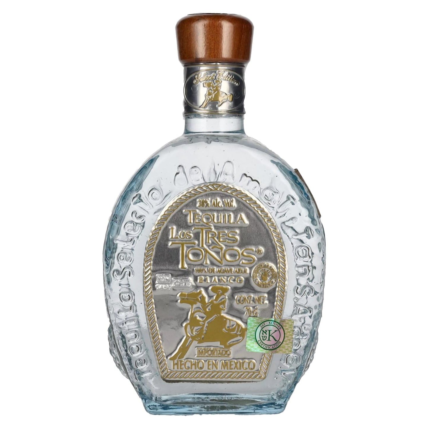 Los Tres Tonos Tequila Blanco 70cl