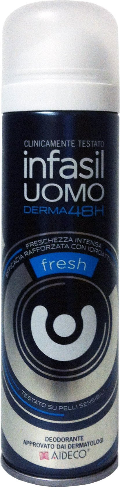6 x INFASIL Deo Persona Spray Uomo Fresh 150 Ml
